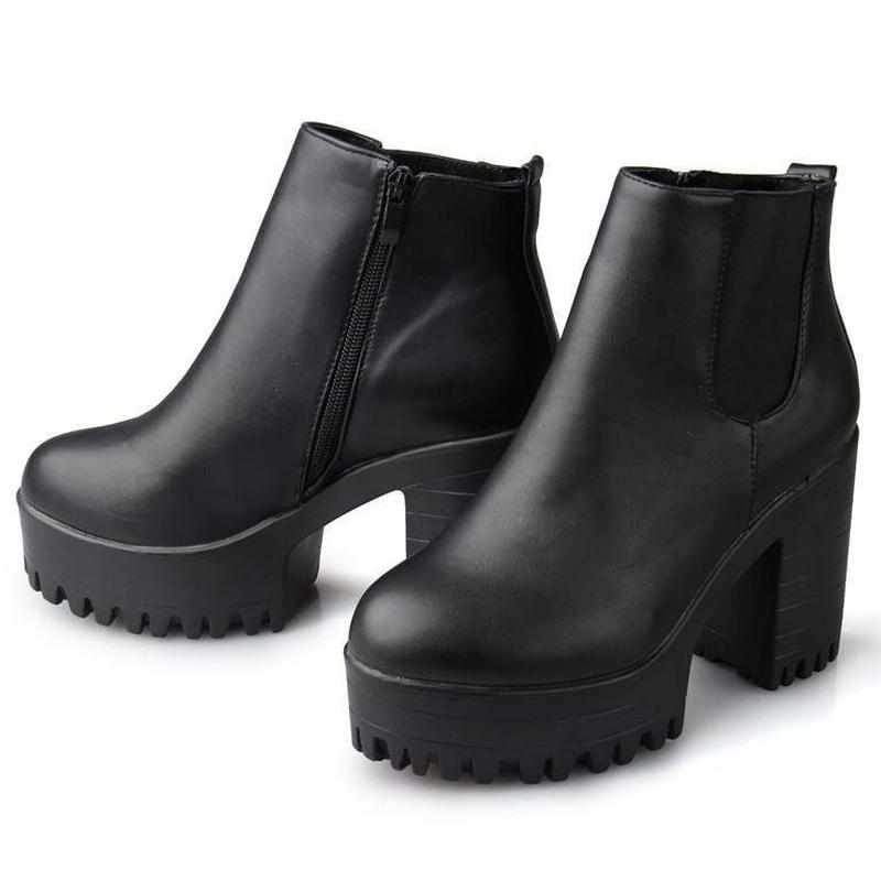 Chunky Ankle Boots