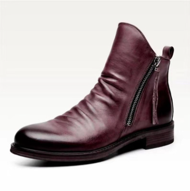 Men Winter Leather Boots