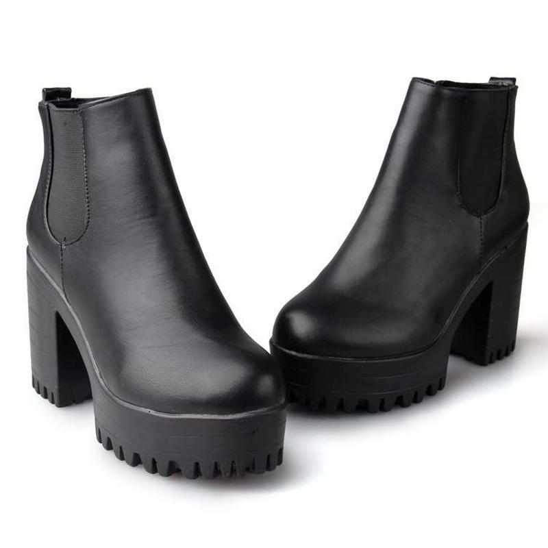 Chunky Ankle Boots