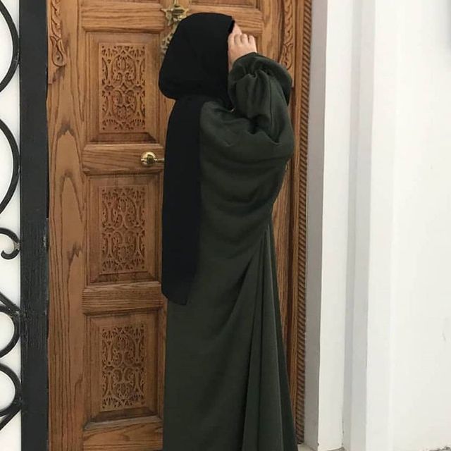 Musulmane Abaya Elegant Satin Dress
