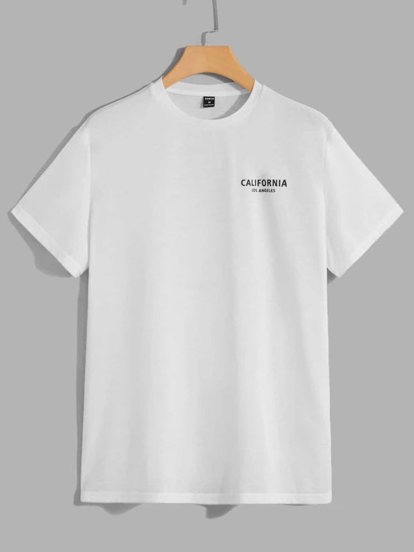 T-Shirt with California Print