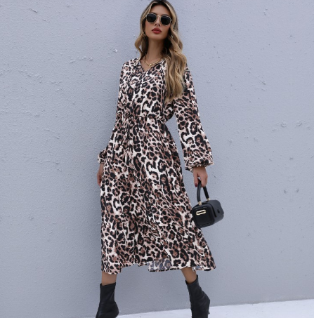 Women's Leopard Dress