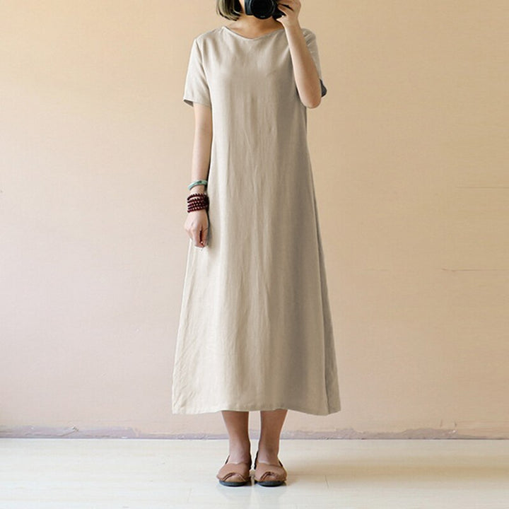 Summer Cotton Long Maxi Dress