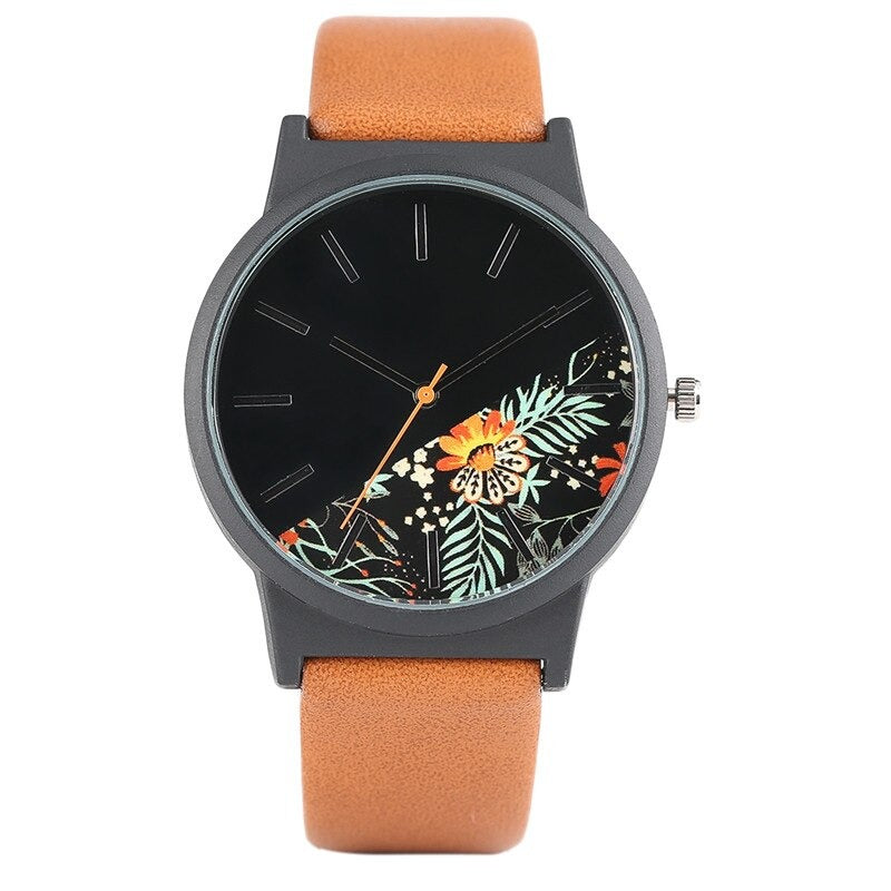 Jungle Design Quartz Wristwatch