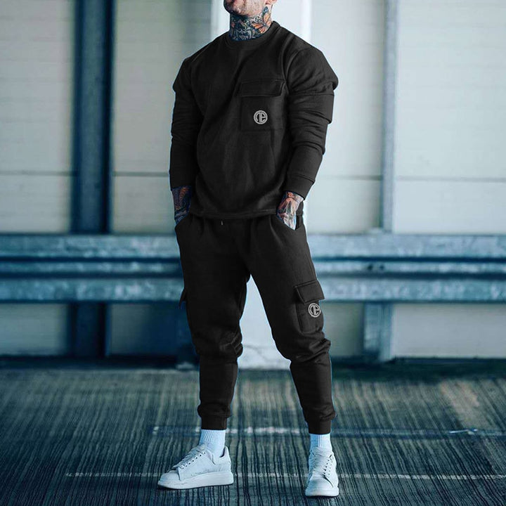Men's Tracksuits Cotton Casual Hoodie