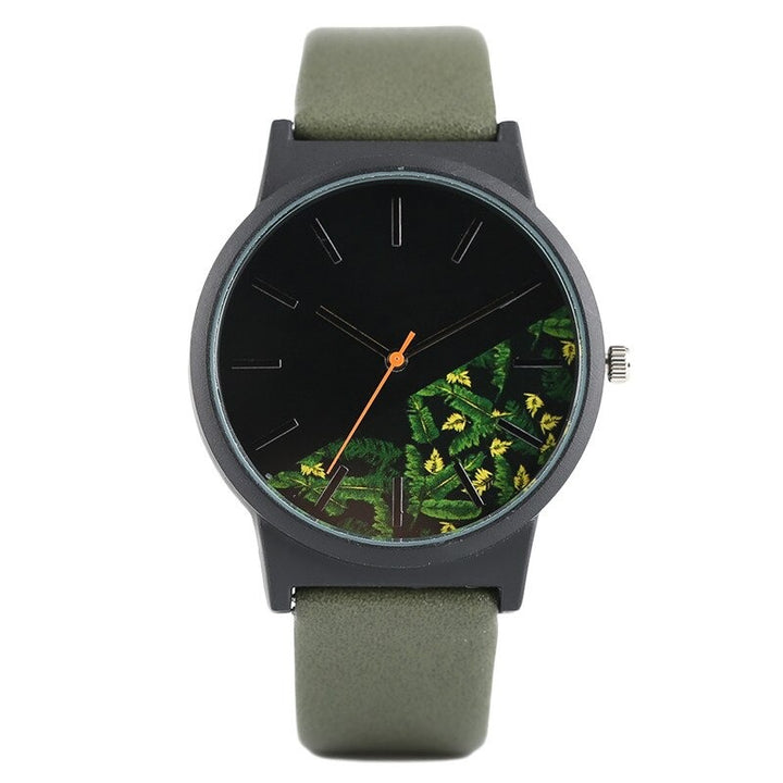 Jungle Design Quartz Wristwatch