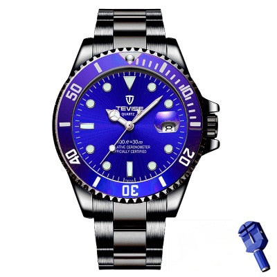 TEVISE Fashion Mens Watches