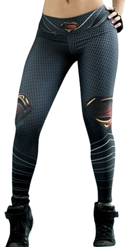 Cool Styles Superman 3D Printing Women Leggings