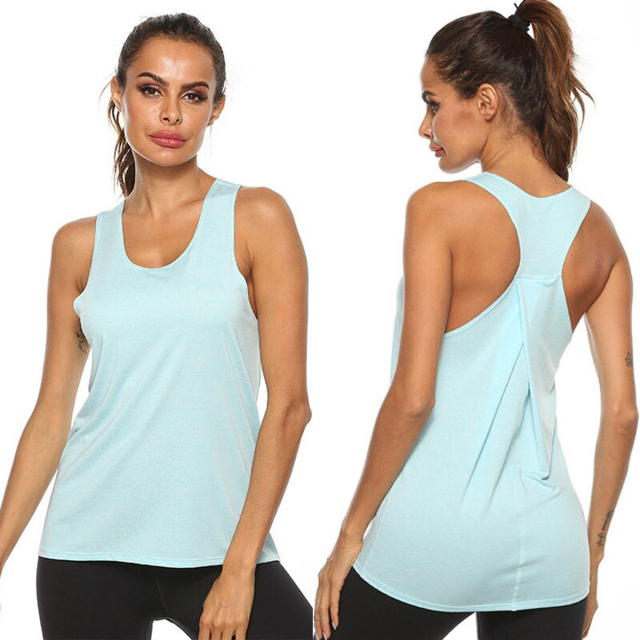 Summer Womens Sports Back Running Vest