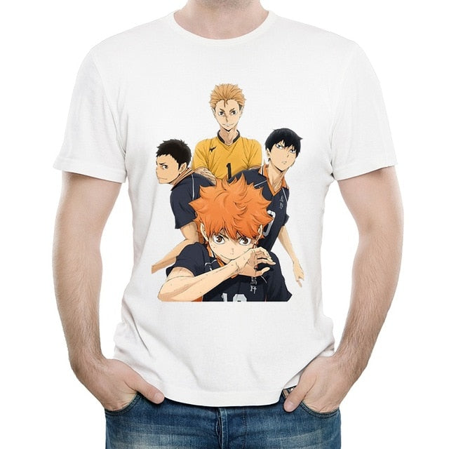 Haikyuu T Shirt White Color