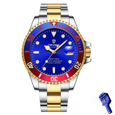 TEVISE Fashion Mens Watches