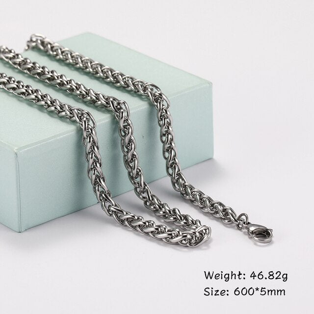 Men's Curb Cuban Chain Necklace
