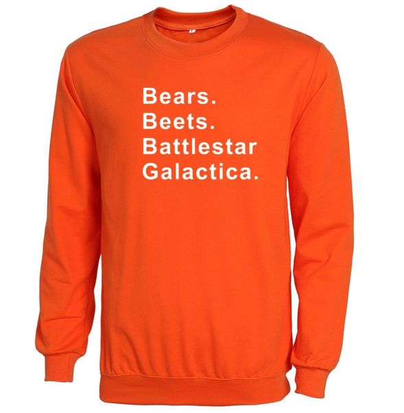 Unisex Bears, Beets, Battlestar Galactica Sweatshirts