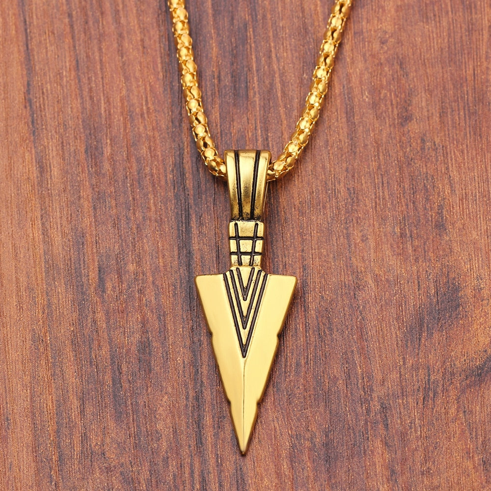 New Fashion Arrow Necklace For Men