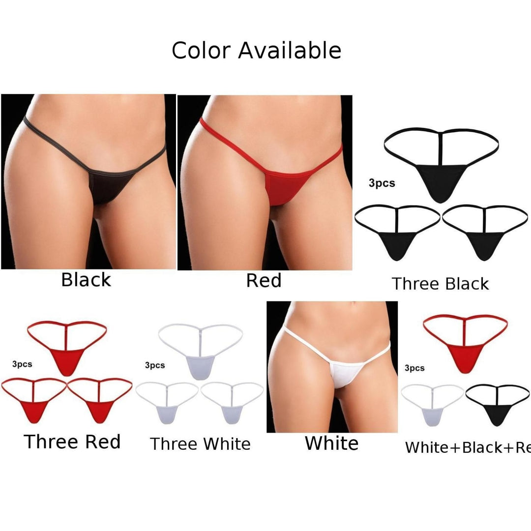 Womens Mini G-string Sexy T-back Thongs