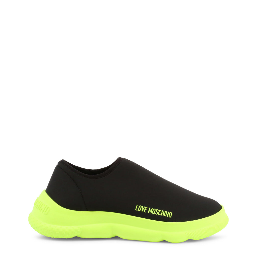 Green Slip-On Sneakers