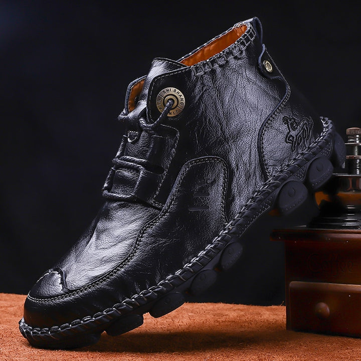 Men's Ankle Leather Boots
