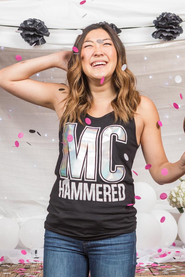 Bachelorette Party Shirts - MC Hammered  | Can't Touch This