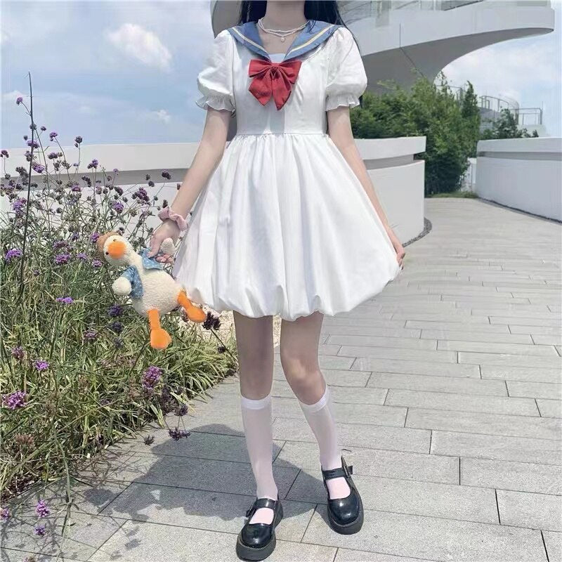 Student  Style Sailor Dress