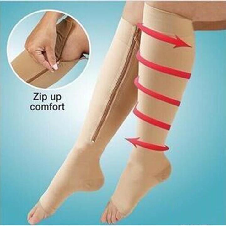 Zip Compression Socks