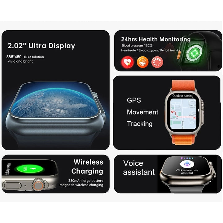 Smart Watch 8 Ultra For Apple Watch Ultra IWO Watch