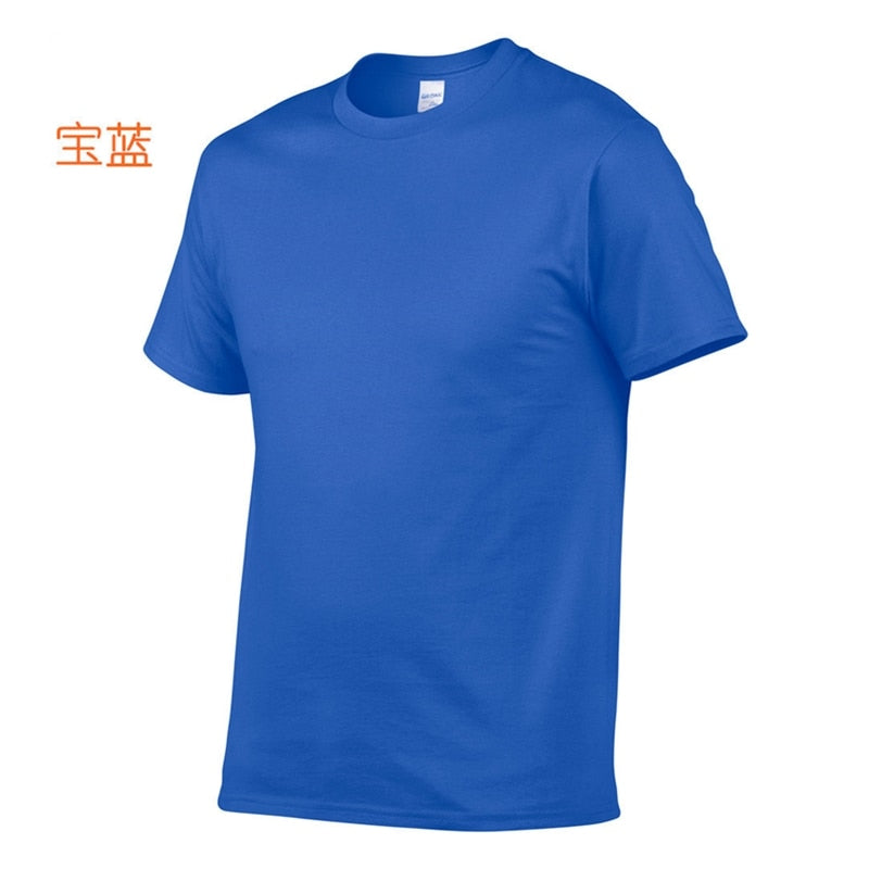 Solid Color Men's / Women's Plain T-Shirt