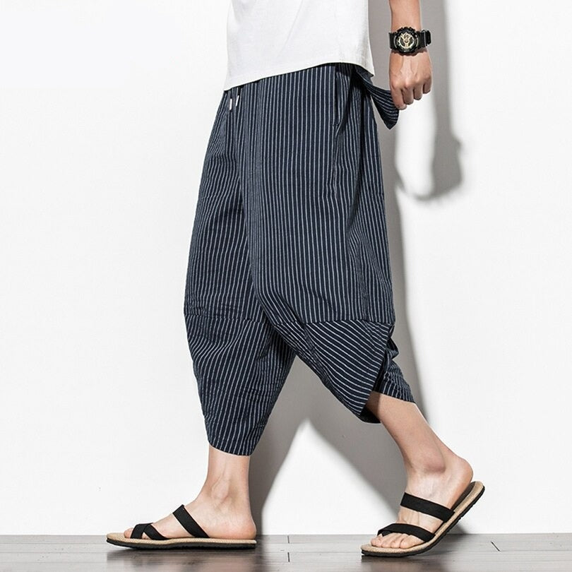 Chinese Style Casual Pants Men