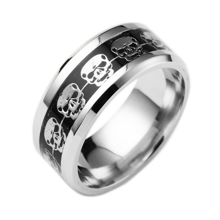 Stainless Steel Skull Ring For Men