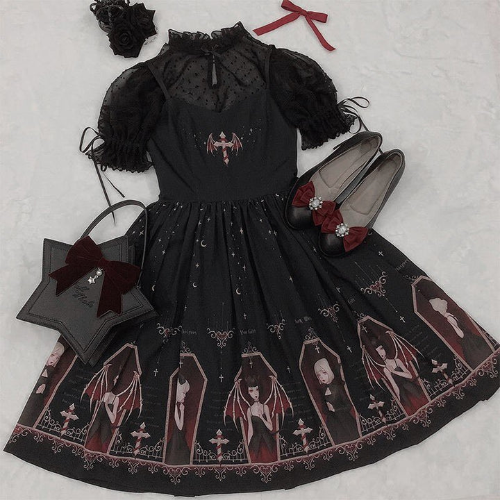 Victorian Suspender Dress