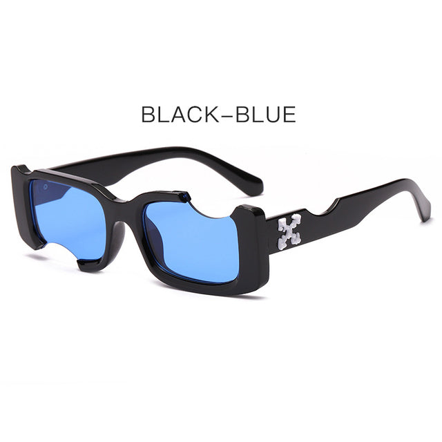 Off Notch Hole Design Sun Glasses