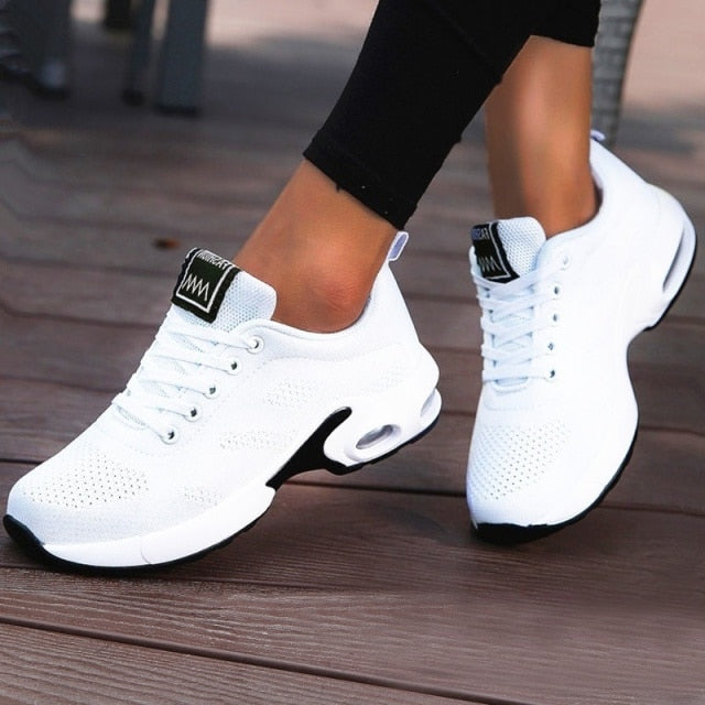 Women Sneakers Breathable Mesh Walking Shoes