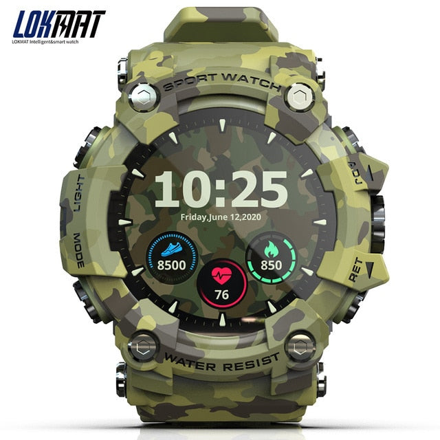 LOKMAT ATTACK Full Touch Screen Fitness Tracker Smart Watch