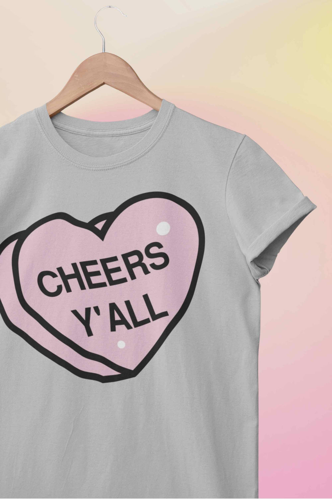 Conversation Heart Shirts❤️🧡💙💛  Phrase + Color Options!