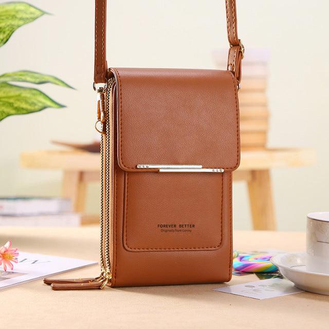 Buylor Soft Leather Crossbody Shoulder Bag