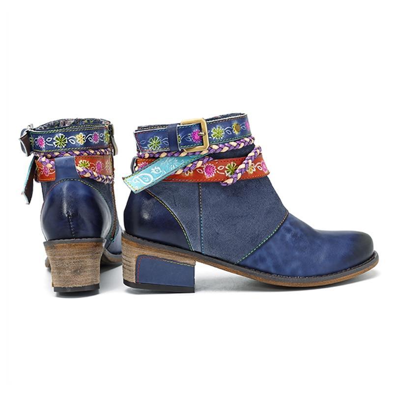 Yauvana Azul Ankle Boots