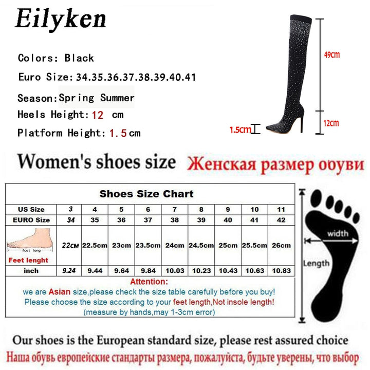 Women's Over-the-Knee Heel Boot