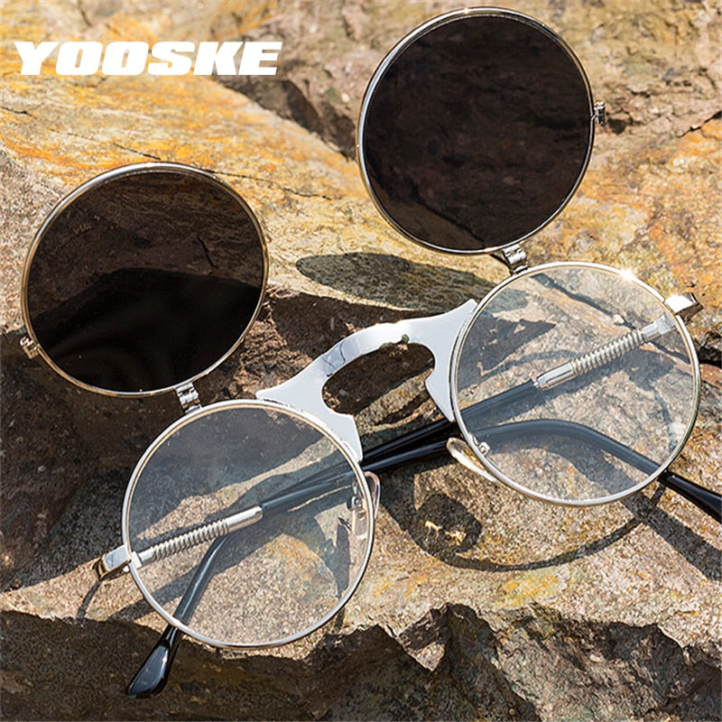 YOOSKE Steampunk Sunglasses