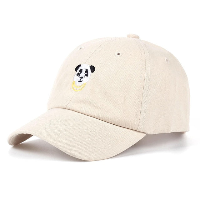 VORON New Panda Gold Chains Baseball Cap