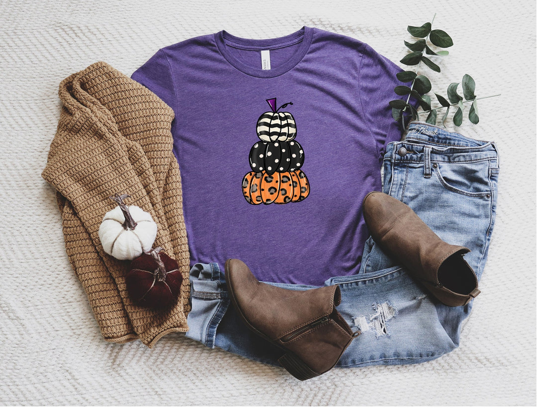 Cute Stacked Pumpkin Shirt, Pumpkin Shirt