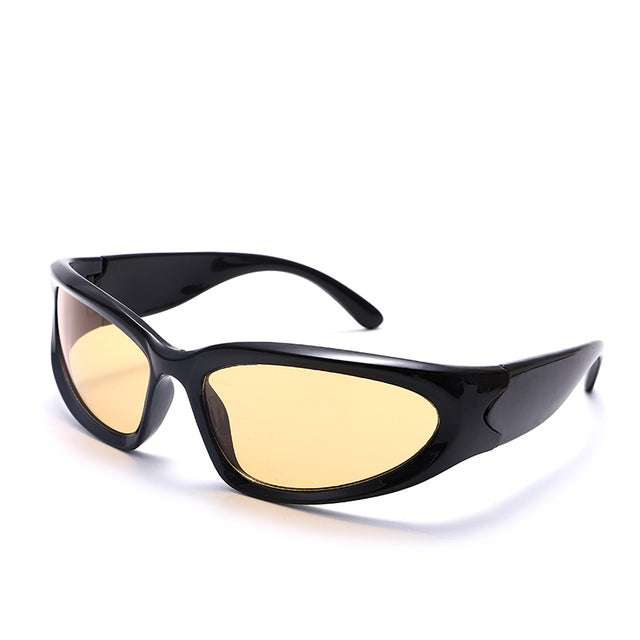 New Y2K Retro UV400 Windproof  Sport Sunglasses