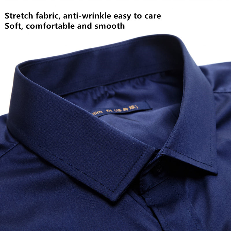 Anti-Wrinkle Men's Long Sleeve Shirt