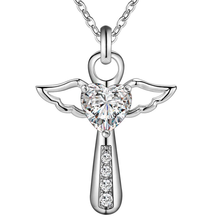 Silver Color Necklace Jewelry For Women