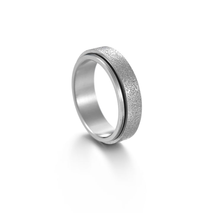 Rotatable Basic Ring for Men