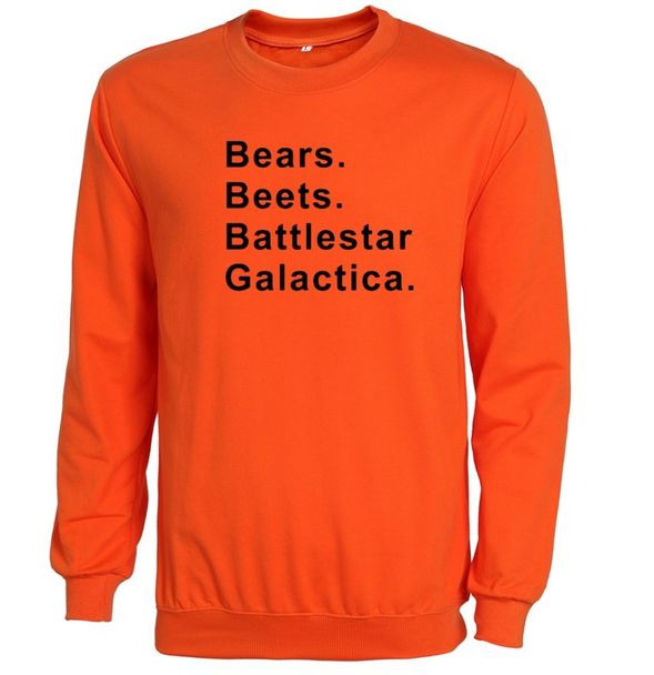 Unisex Bears, Beets, Battlestar Galactica Sweatshirts