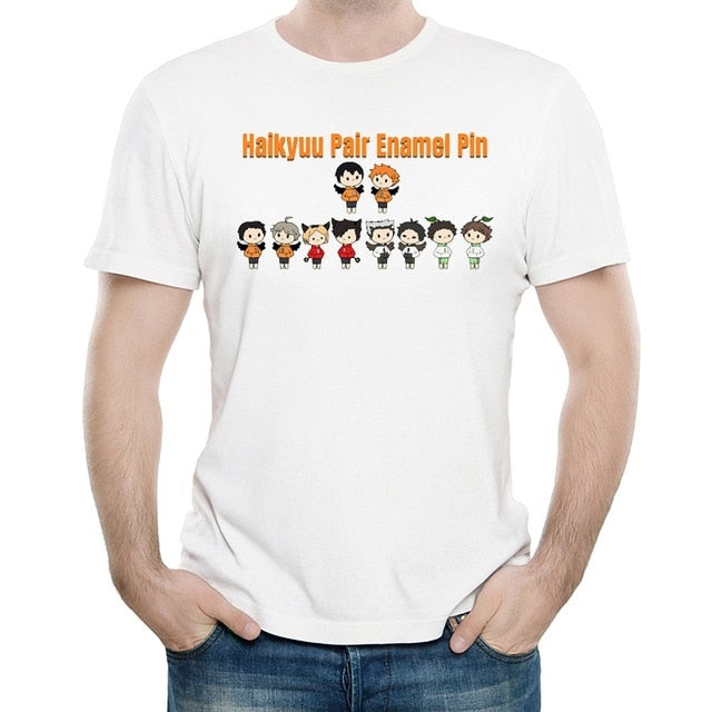 Haikyuu T Shirt White Color