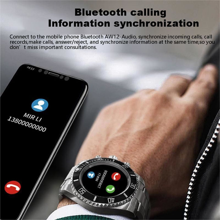 Men's Smart Watch Bluetooth Call Message Display
