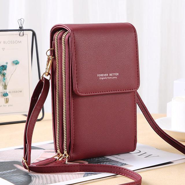 Buylor Soft Leather Crossbody Shoulder Bag