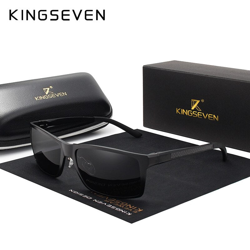 KINGSEVEN Brand Design Fashion Aluminum Magnesium Sunglasses