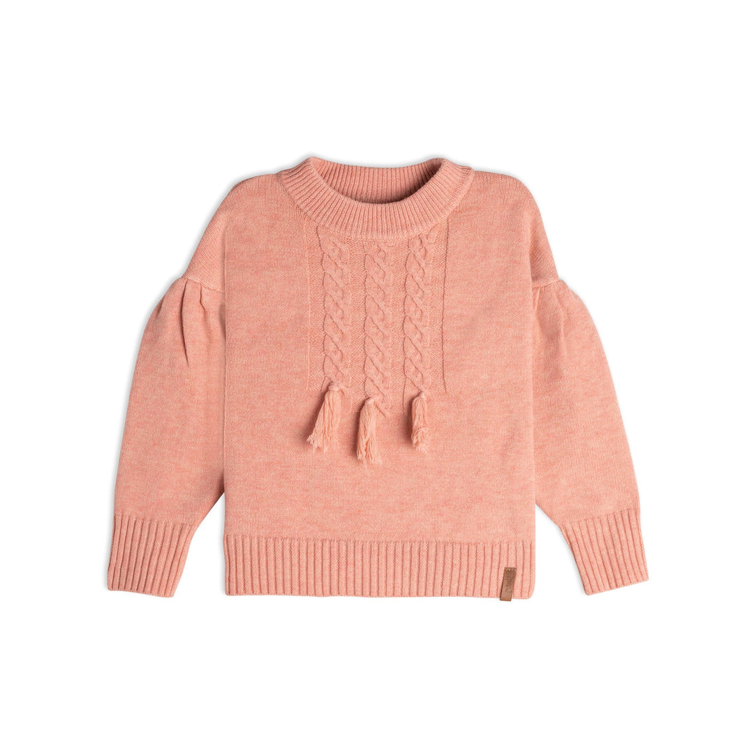 Long Sleeve Sweater Pink Coral