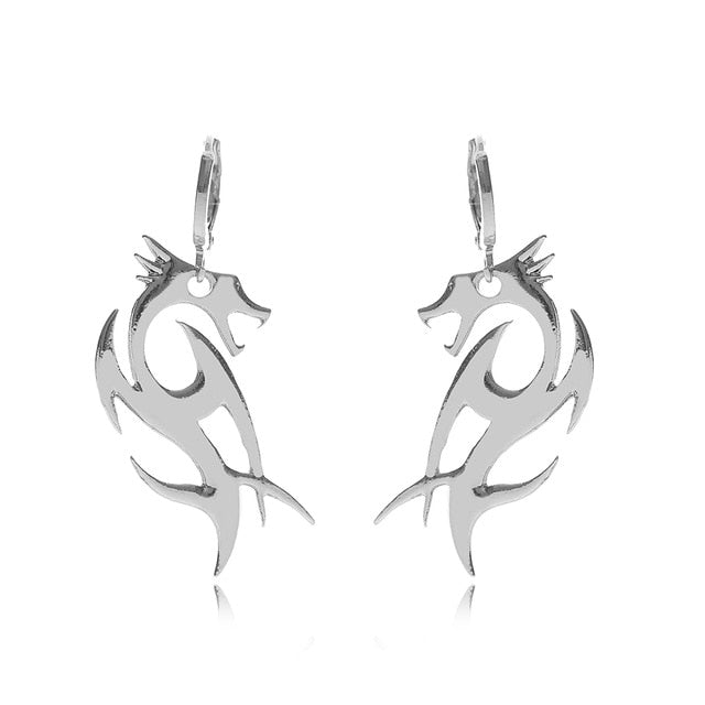 Dragon Long Earrings For Women